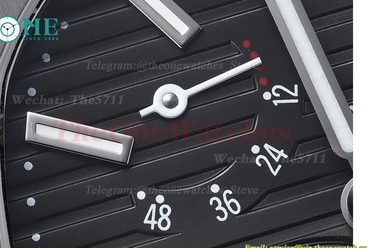 Nautilus Black SS A240 LE 40mm GRF Stk 5712 0417